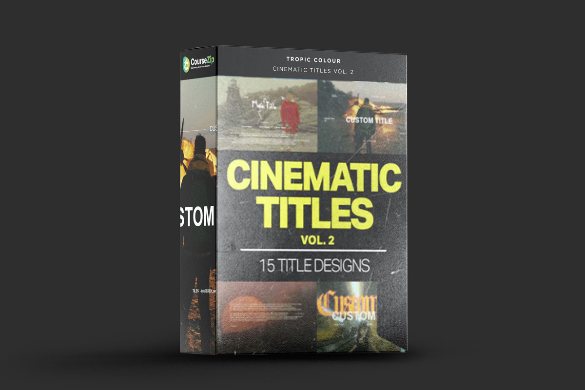 Tropic colour CINEMATIC TITLES VOL2