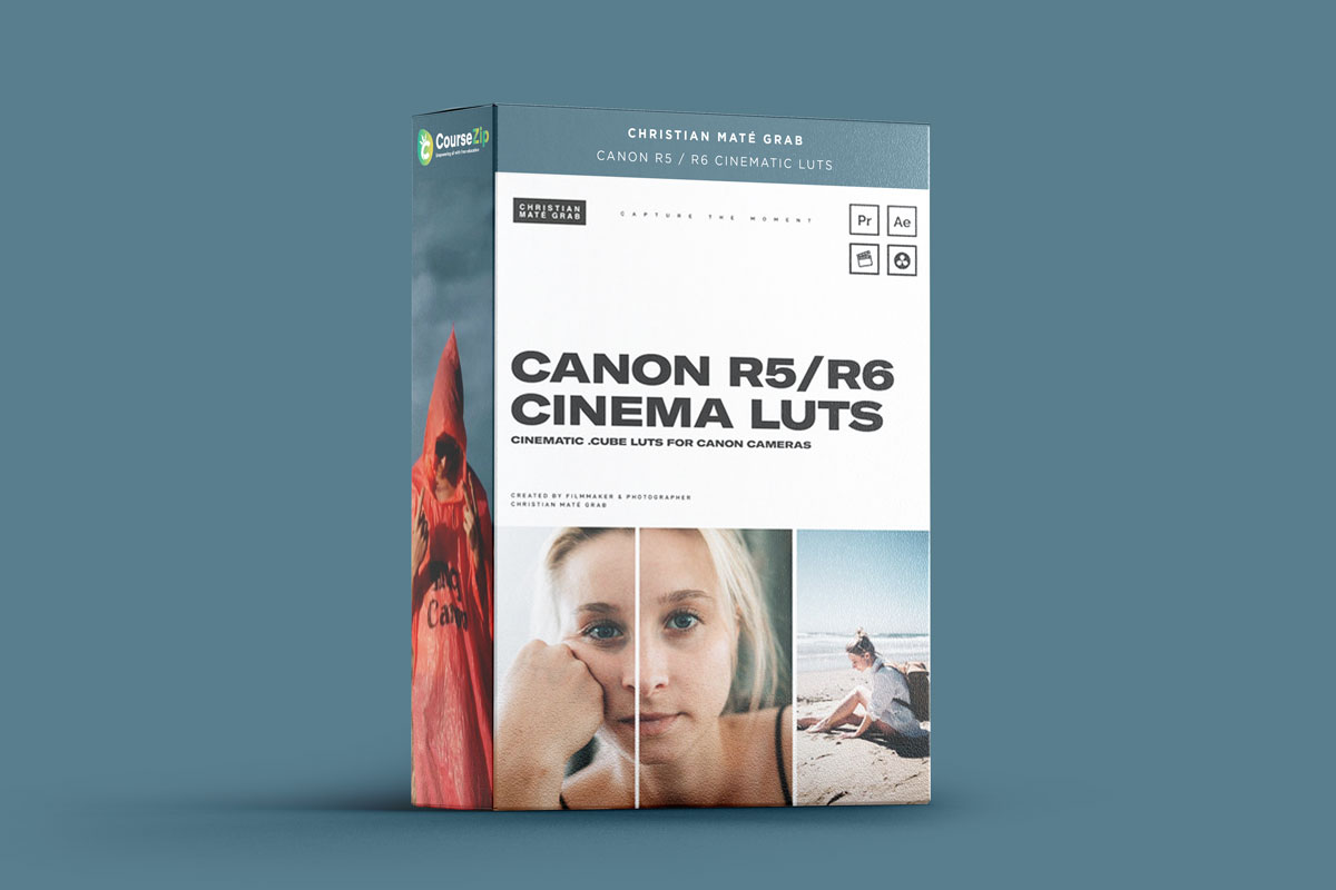 CMG Canon R5 R6 Cinematic LUTs - Christian Maté Grab