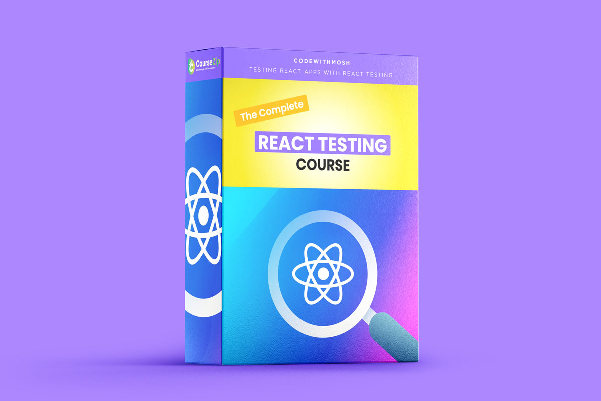 CodewithMosh Testing React Apps with React Testing Library